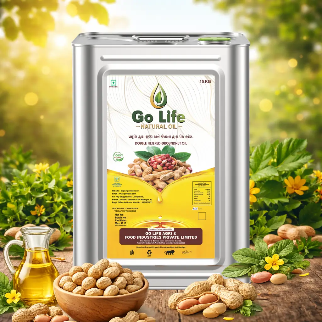 Filtered Groundnut Oil 15 kg – (16.48 Liter)