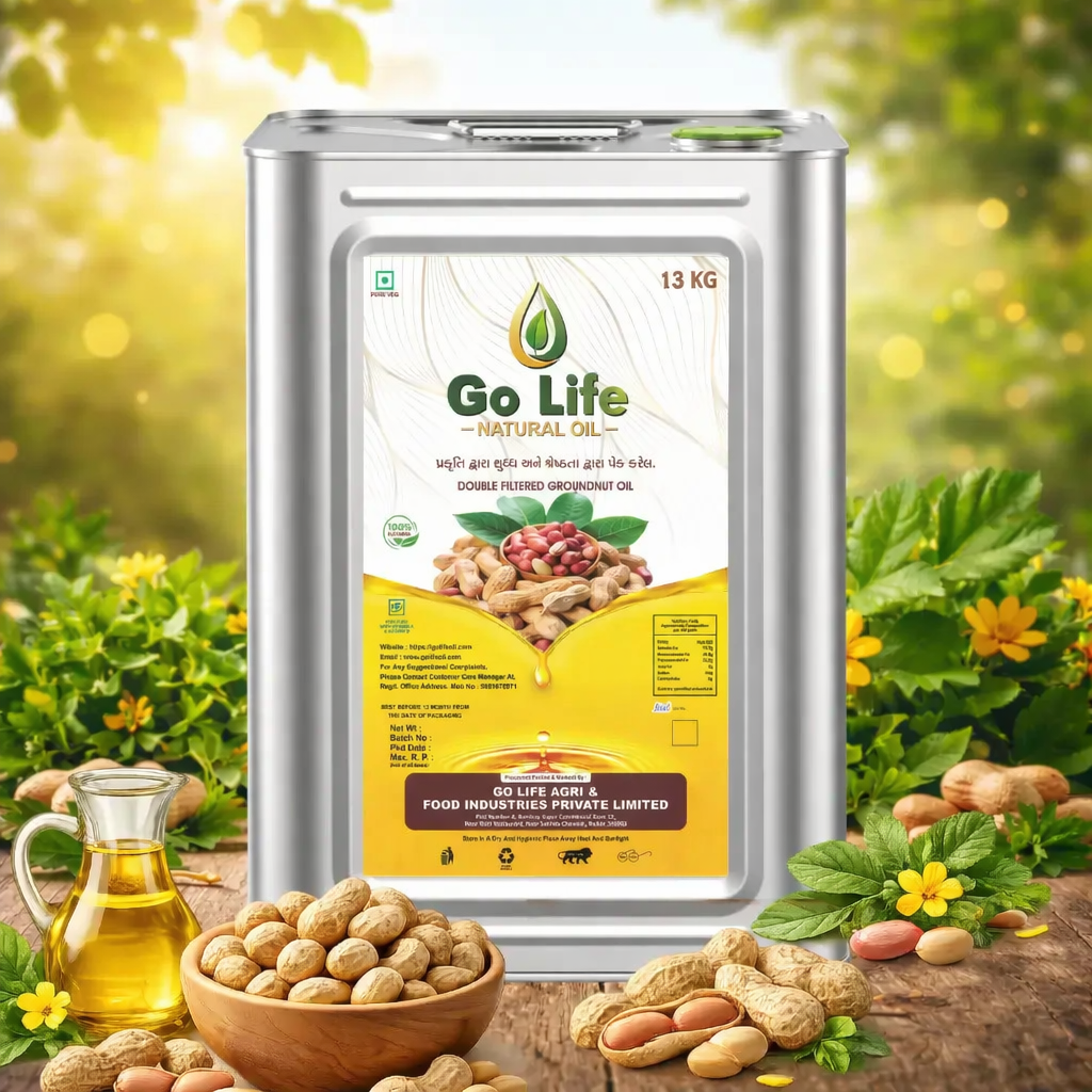 Filtered Groundnut Oil 13 kg – (14.28 Liter) Filtered Groundnut Oil 13 kg – (14.28 Liter)